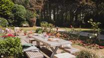 The outdoor space at Morenwyn promises alfresco magic at every turn