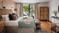 The endlessly stylish master bedroom promises dreamlike slumbers... 