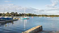 The tranquil Lymington is laden with delicious pubs and restaurants along the river 