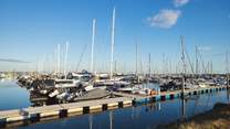 The Royal Lymington Yacht Club is a short walk away - perfect for romantic evening walks by the water