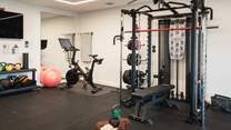 Situated on the farm, there is a fantastic gym facility for all the onsite Trevear resident