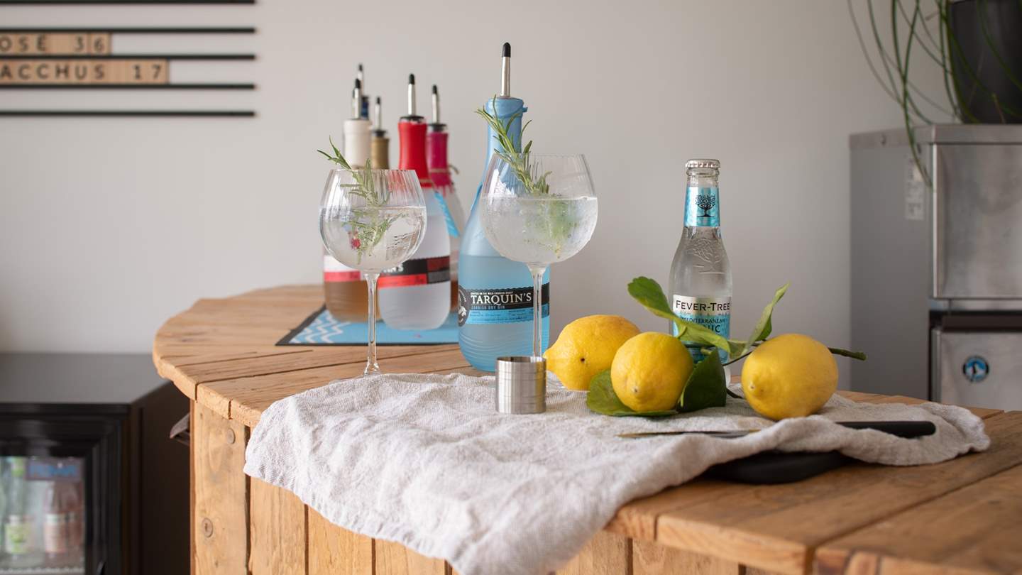 Enjoy a truly Cornish tipple without wandering too far from your retreat...