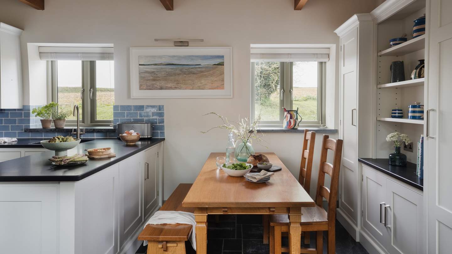 Barn Owl Roost has underfloor heating throughout the property to keep you cosy