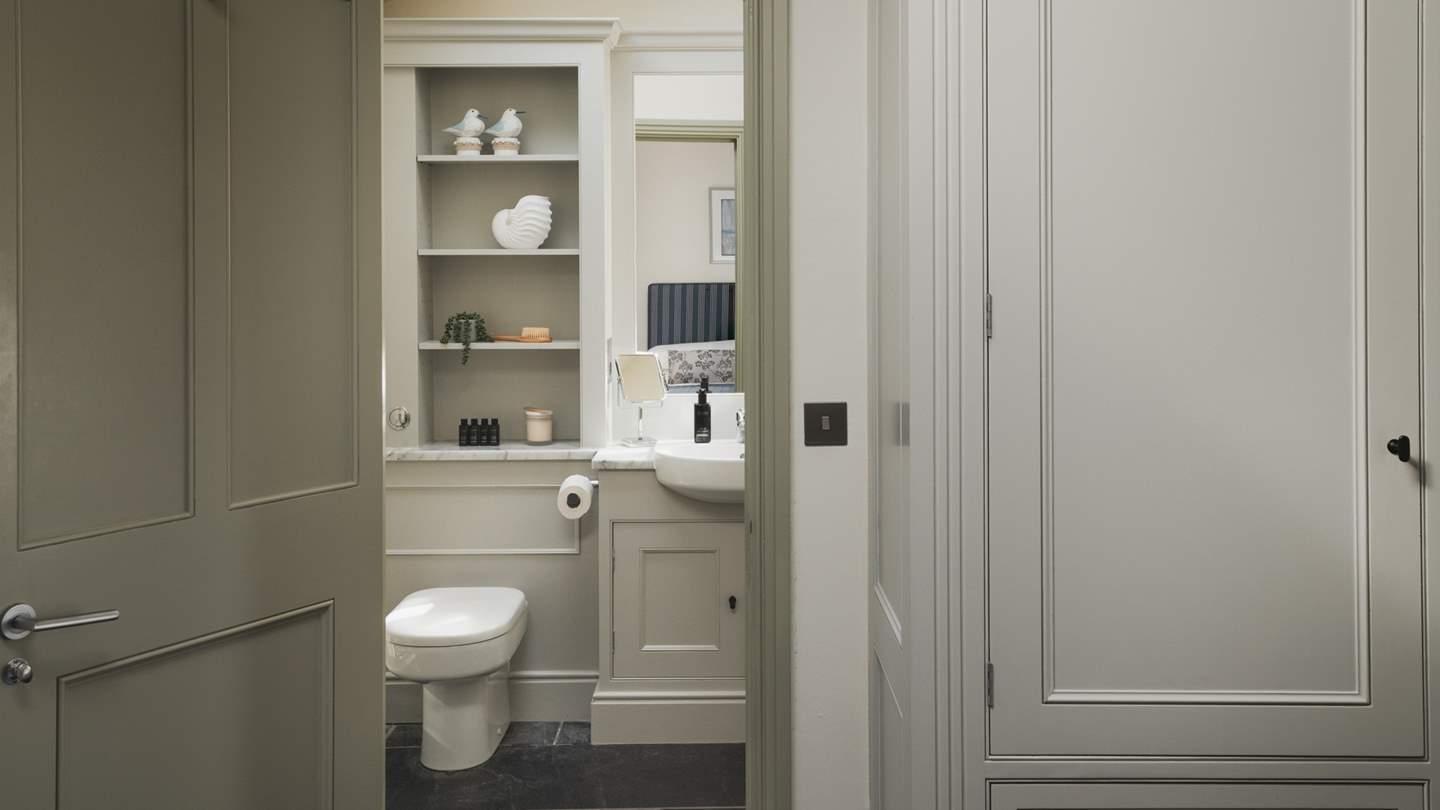 For ultimate comfort this bedroom has an en suite