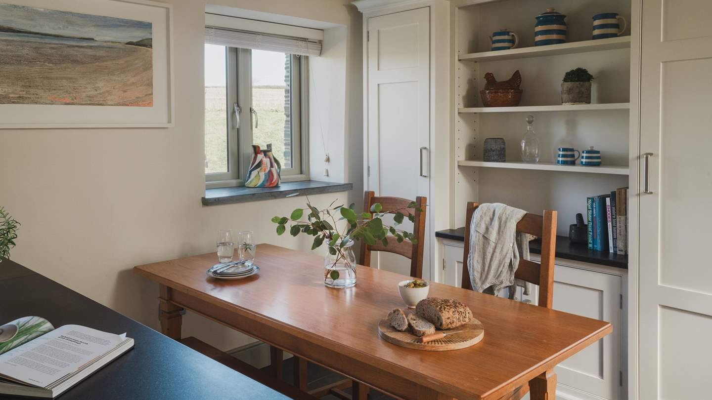 Barn Owl Roost has underfloor heating throughout the property to keep you cosy