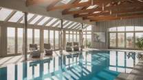 Barn Owl Roost has shared use of a stunning heated indoor swimming pool