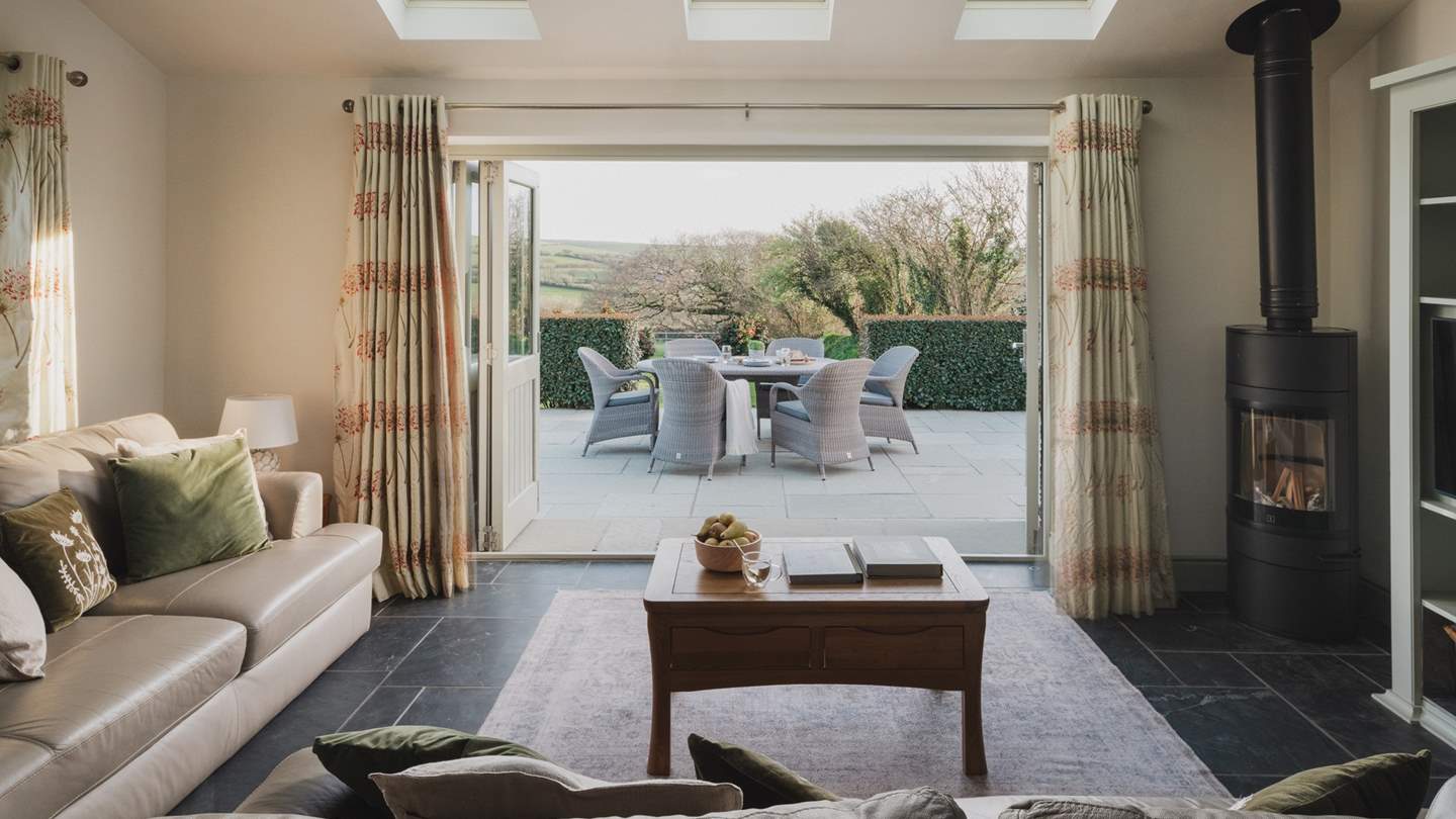 You'll find Barn Owl Roost down its own private road, tucked away and overlooking a lovely emerald green valley